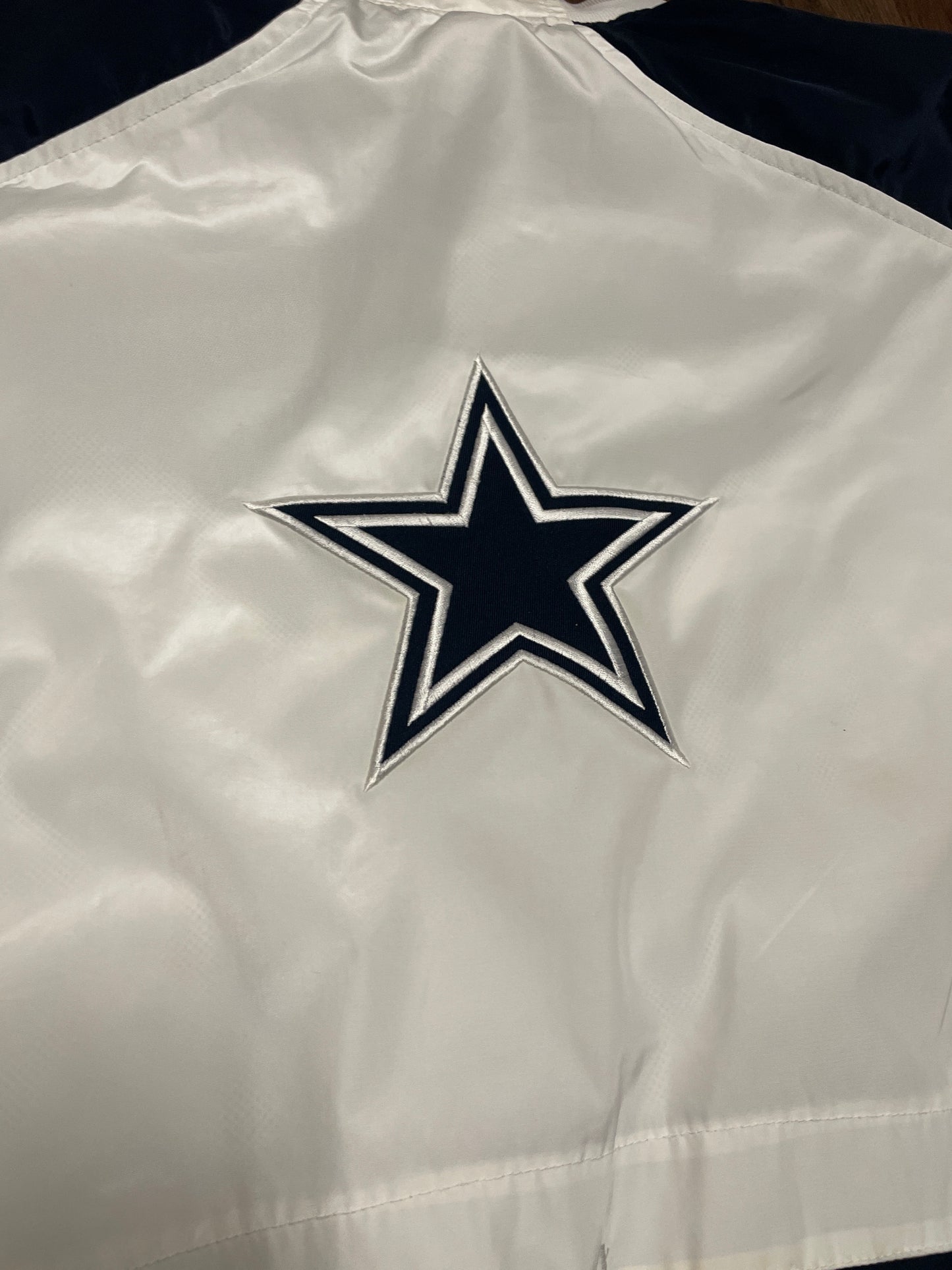 Vintage Dallas Cowboys Pullover Windbreaker "JERRY'S WORLD" (L)