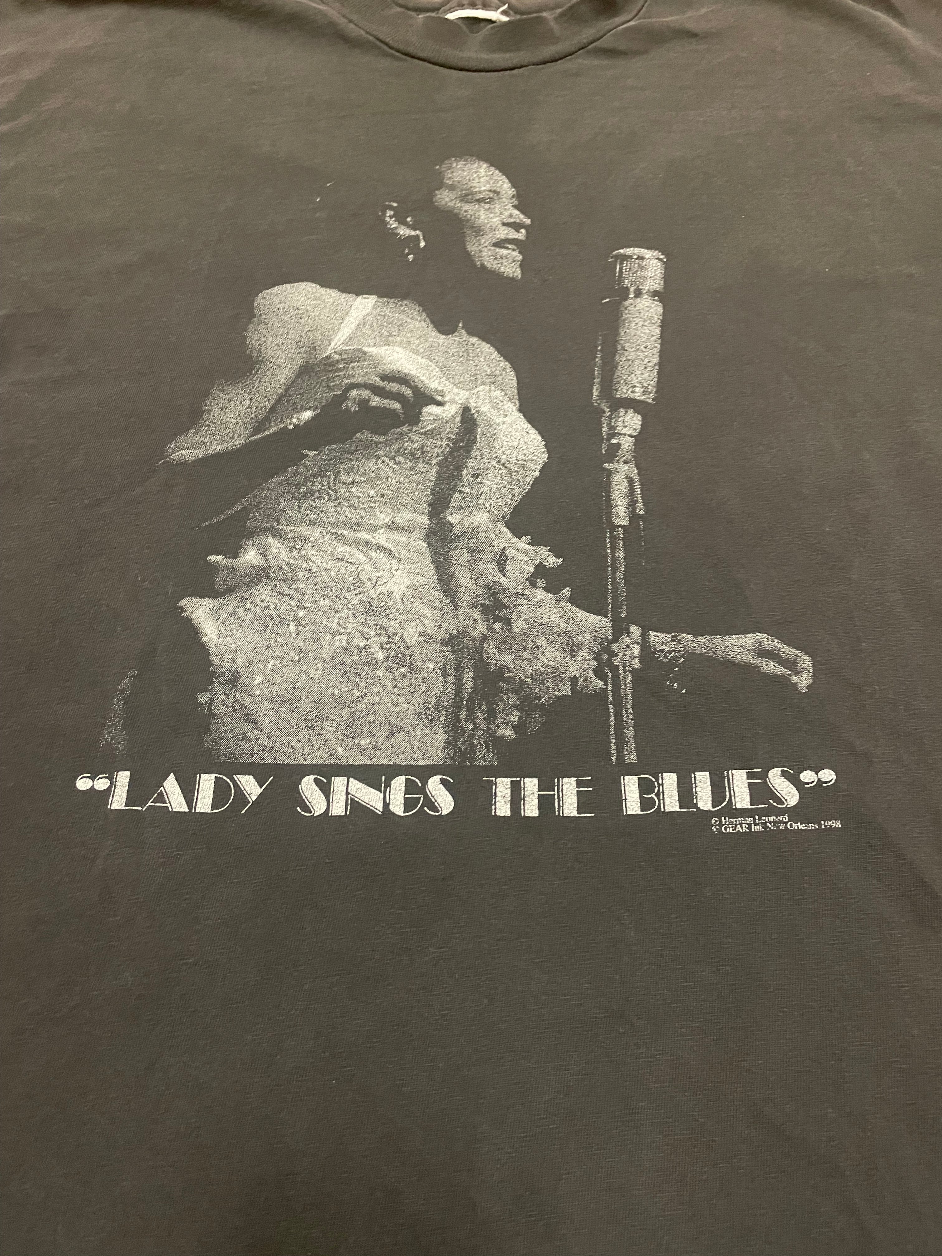Vintage 90's Billie Holiday Tee (L/XL) – Vintage Fashoo