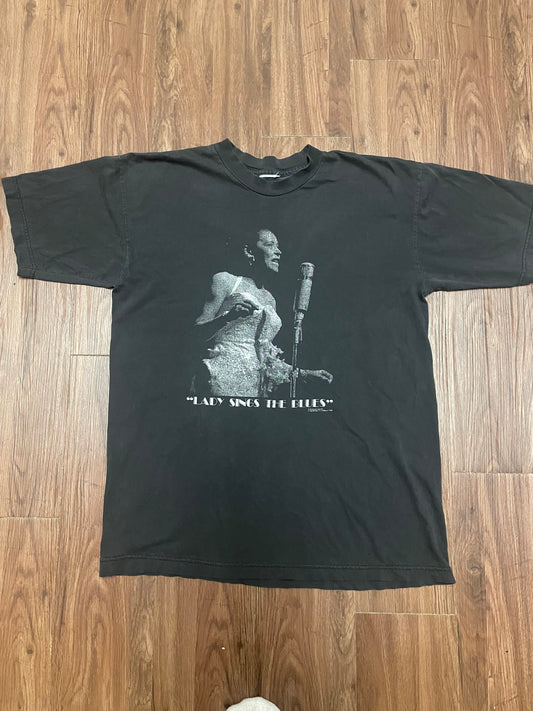 Vintage 90’s Billie Holiday Tee (L/XL)