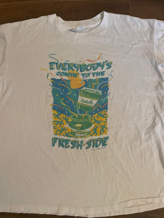 1992 Salem Cigarettes "Everybody's Comin' to the Fresh Side" XL