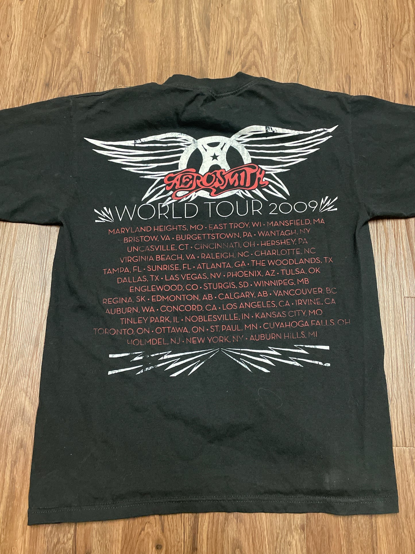 ‘09 Aerosmith World Tour Tee (M)