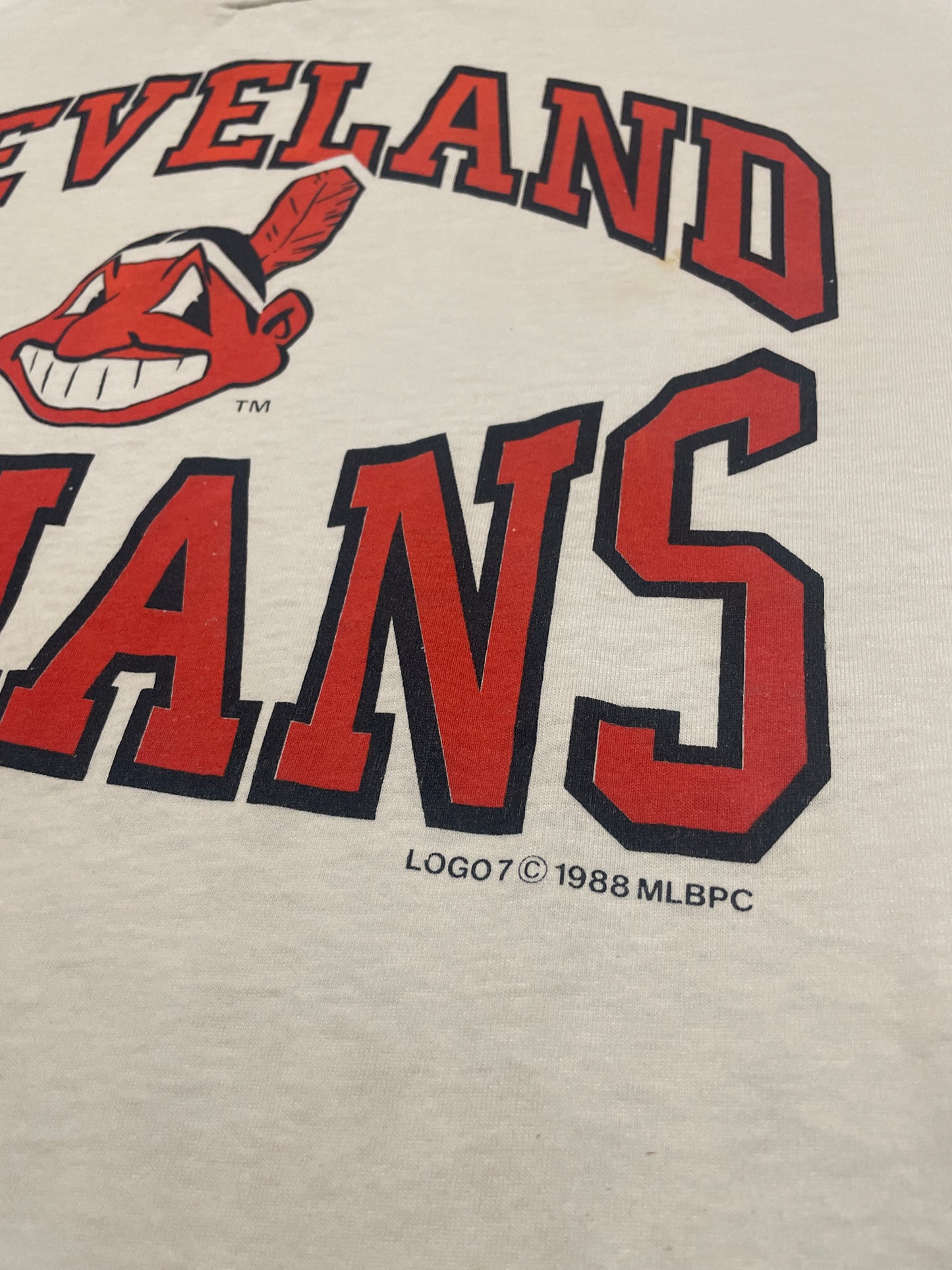 Vintage 80’s Cleveland Indians Tee (XL)