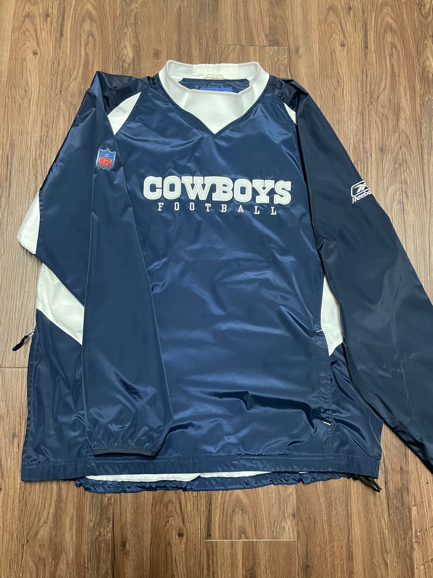 Vintage Dallas Cowboys Pullover Windbreaker "JERRY'S WORLD" (L)